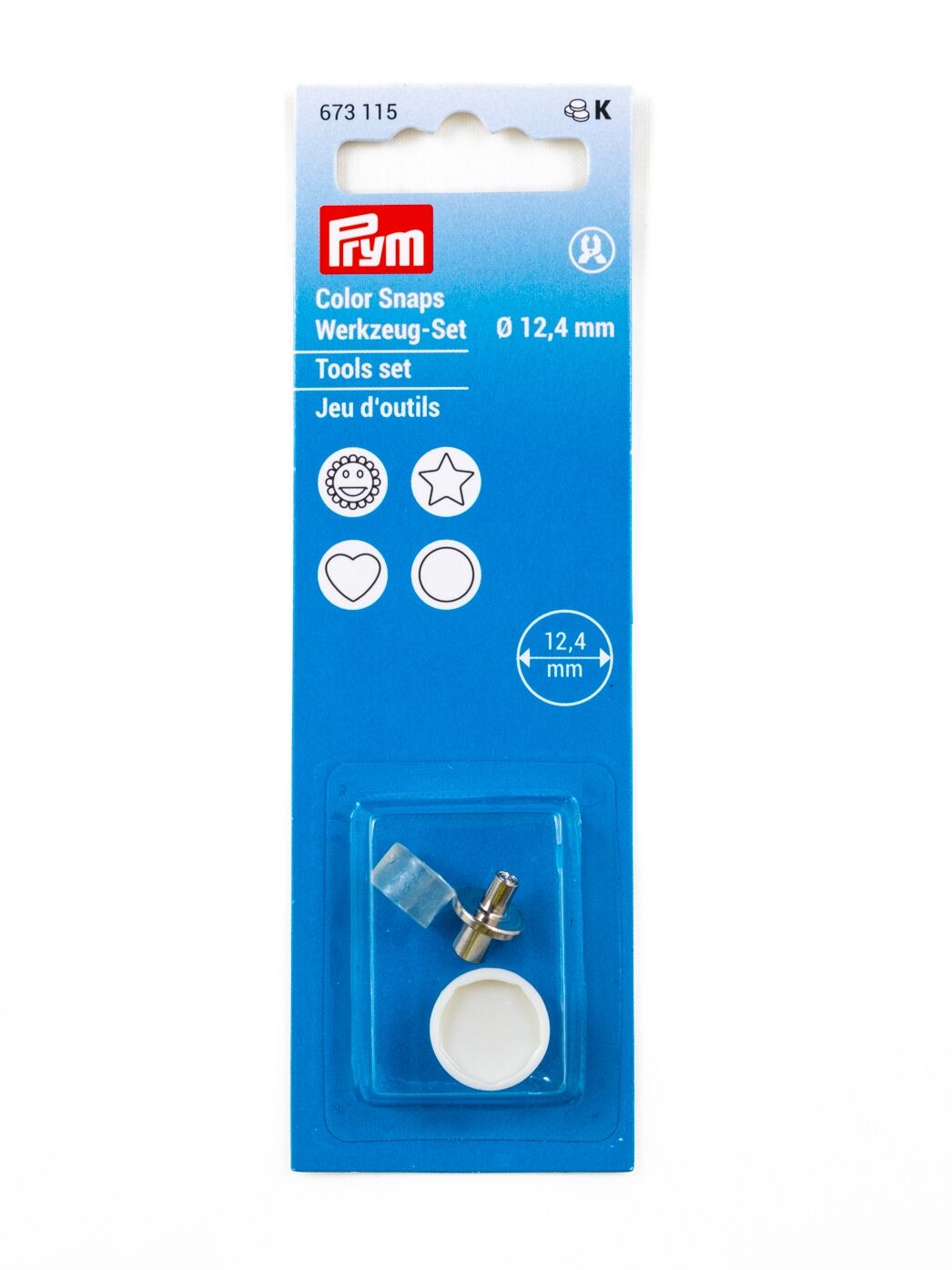 Werkzeugset für Color Snaps, 12,4mm, Prym 673115