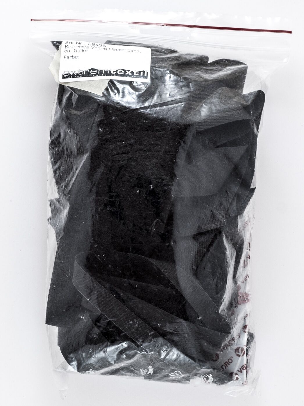 Kleinreste Velcro Flauschband, ca. 5,0m