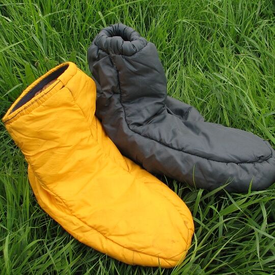 DIY Primaloft Booties for Winter Tours - Simple Project | extremtextilv