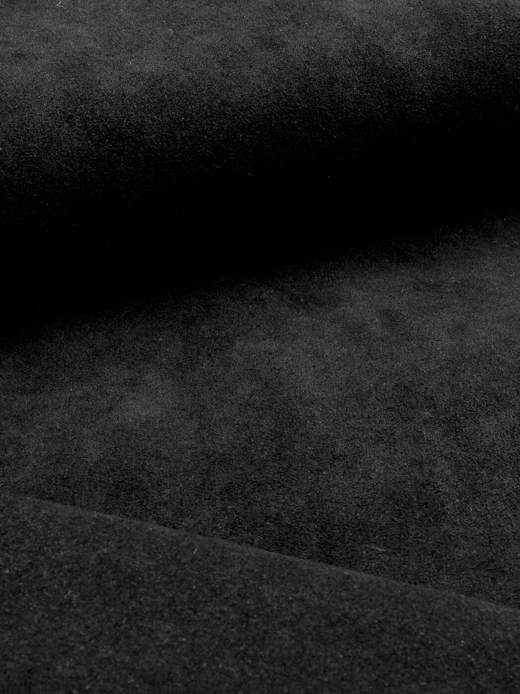 Alcantara, Velours-Kunstleder, 0,8mm, 220g/qm, schwarz
