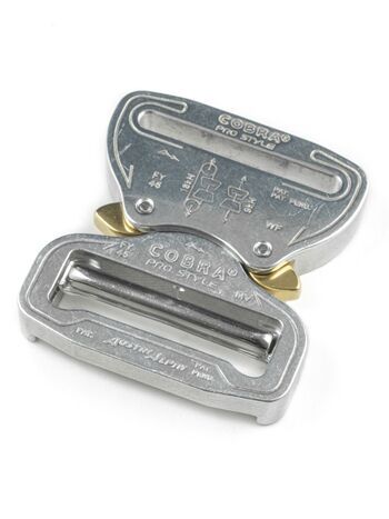 COBRA PRO STYLE Blitzverschluss zum einseitigen Fädeln, 45mm, CNC 7075 Alu