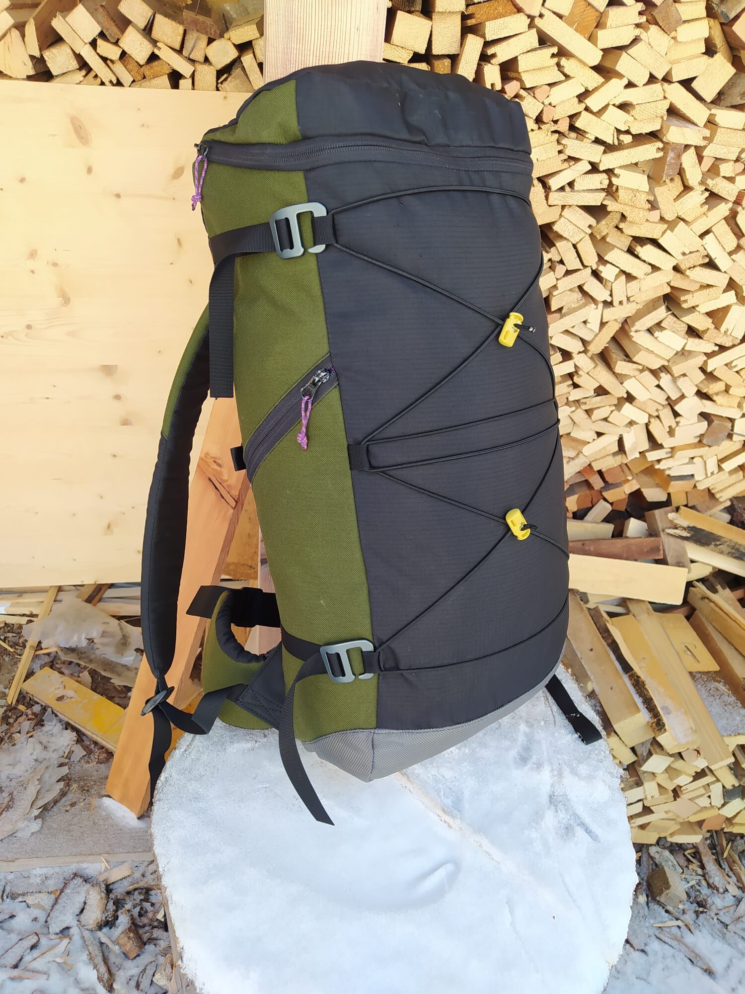 DIY 25L Cordura Backpack - Outdoor Sewing Project for Hikers | extremtextil