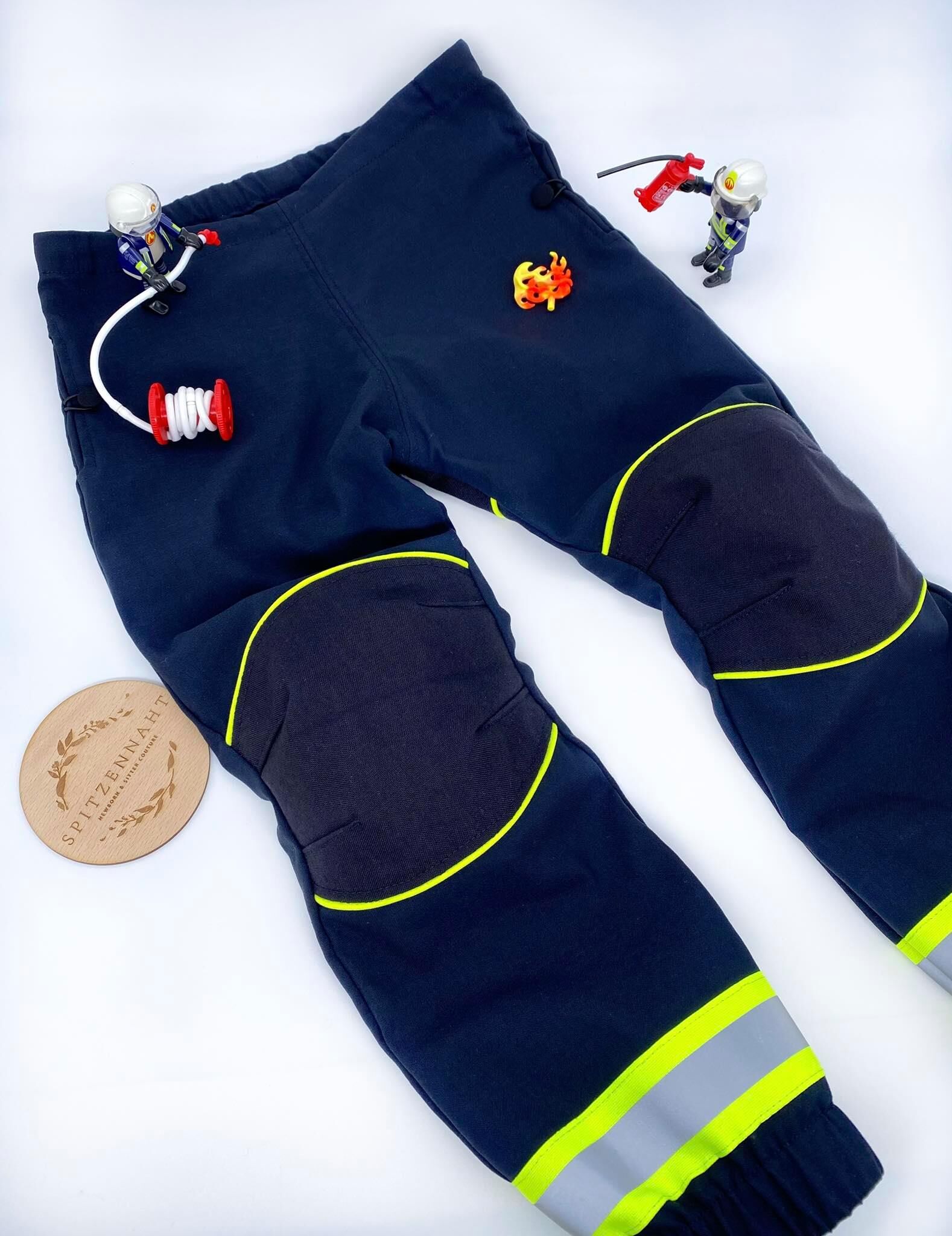 Sew Firefighter Kids Pants Cordura DIY | extremtextil
