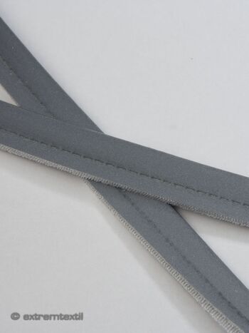 Reflective piping, elastic, without cord, IQseen, 9mm