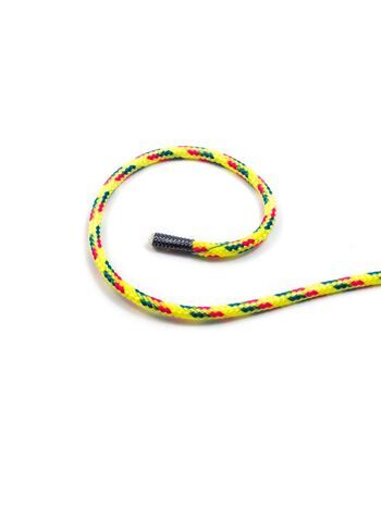 Kordel/Senkelenden-Klammern aus Metall, Pinken, 3mm