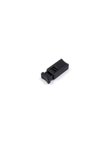 Cord Lock, plastic, mini 4x4mm
