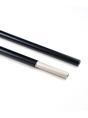 EASTON® Aluminium 7075 tent-pole segment, with insert, 40,6cm, 9mm