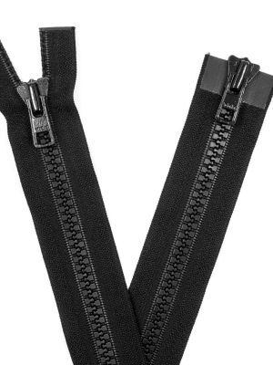 YKK 8VS Zipper with teeth, two ways, open end, 80cm