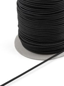 Elastische Kordel, rund, 3mm