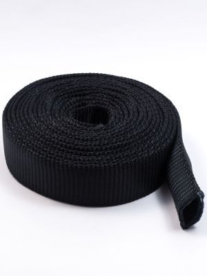 Tubular webbing, one coloured, 20mm
