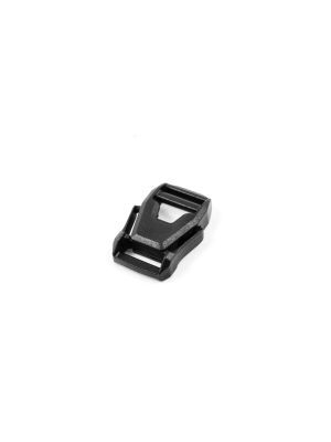 Side release buckle for threading on one side, 15mm, Z-Buckle