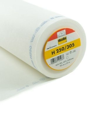 Vlieseline® H250, fusible interlining, iron-on non-woven for reinforcement, 60g/sqm