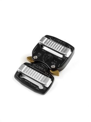 COBRA FM side release buckle, dual adjustment, 20mm, CNC 7075 aluminium