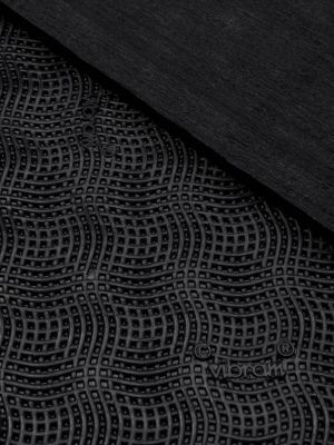 Vibram Sohlenplatte Cherry 7175, 4mm, schwarz