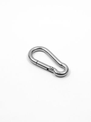 Stainless-steel mini carabiner, 40x4mm