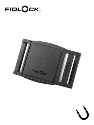 SNAP BUCKLE 30 FLAT | magnetische Schnalle zum eins. Verstellen, 30mm