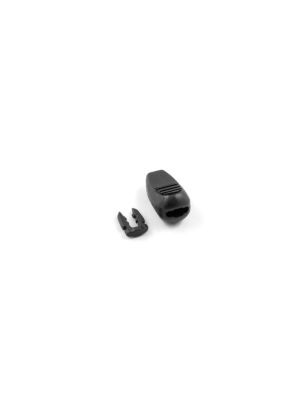 Kordelende, ergonomisch, 2-teilig, 2mm
