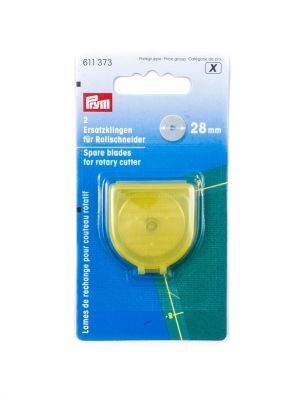 Rotary cutter mini, 28mm, spare blades, Prym/Olfa 611373