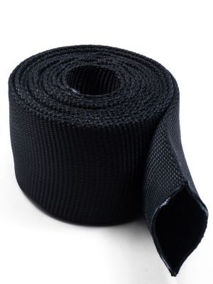 Tubular webbing, one coloured, 50mm