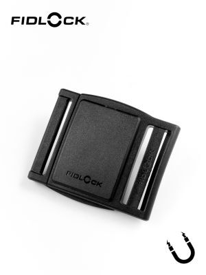 SNAP BUCKLE 40 FLAT | magnetic buckle, one side length adjustment, extra slim, 40mm