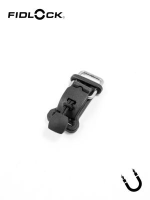 HOOK 15 | magnetic buckle, slots on one ends, length adjustment, 15mm