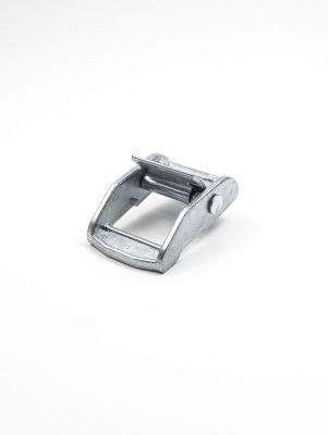 Cam buckle w. spring, zinc diecast, 25mm