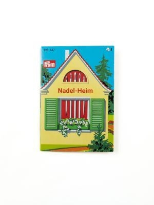 Hand sewing needles, needle home, various sizes, Prym 128147