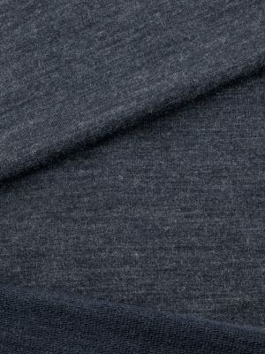 Merino wool/bamboo, 3-thread fleece, mottled, 210g/sqm