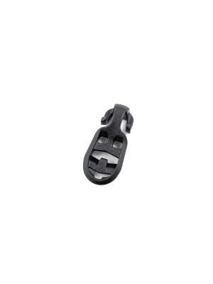 Cord hook, with double hook and ladderlock for cords, S.J. Split Cord Double Bar Tensionhook
