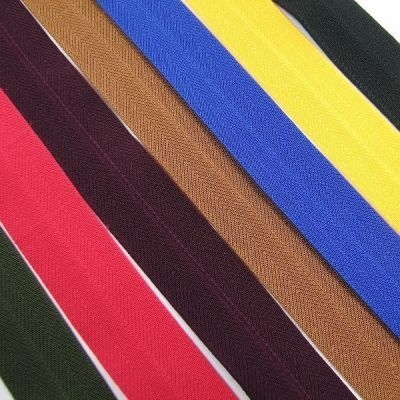 Elastic braid for edges, twill-weaving, 24mm