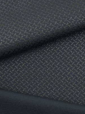 Stretch-Baumwolle mit Anti-Rutsch Print, windabweisend, 350g/qm