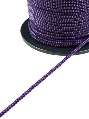 Shoelace-cord, round, soft, polyester, 5mm