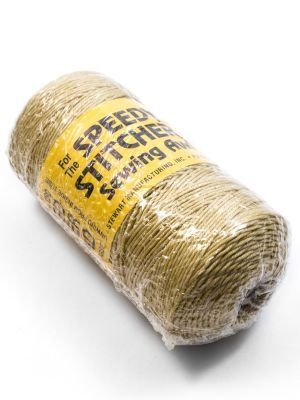 Nähgarn, Polyester, gewachst, 0,8mm, 165m