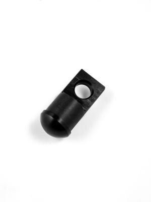 EASTON® dome tip, with tieoff, plastic, 18,8mm