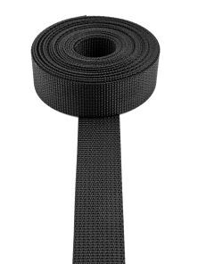Gurtband (Recycling Polyester) 25mm, mittelstark