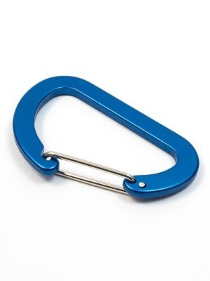 Karabiner mit Drahtschnapper, 73mm, ohne Aufdruck