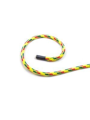 Kordel/Senkelenden-Klammern aus Metall, Pinken, 3mm